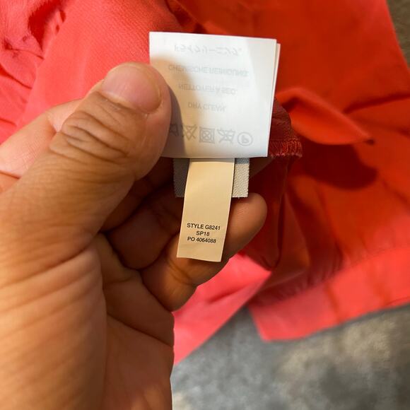 Madewell‎ Silk Wrap Top Size XS Pink - Picture 3 of 7